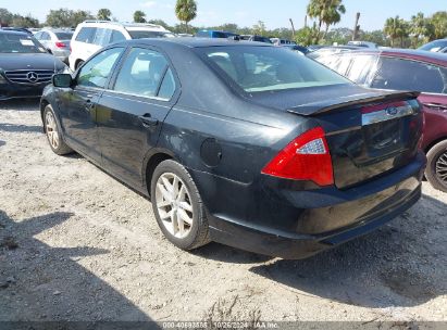 Lot #3052076684 2012 FORD FUSION SEL