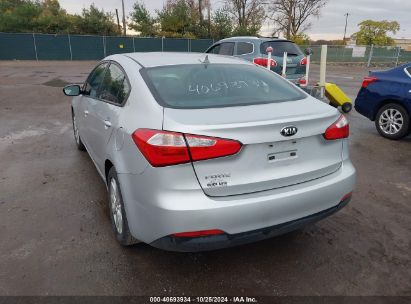 Lot #3052076674 2016 KIA FORTE LX