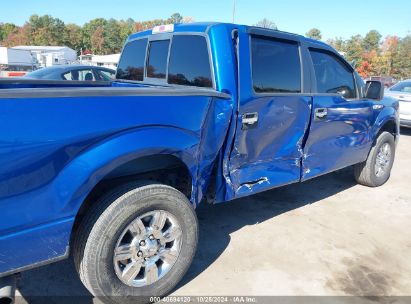 Lot #2992816829 2011 FORD F150 SUPERCREW