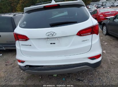 Lot #2992835205 2018 HYUNDAI SANTA FE SPORT 2.4L