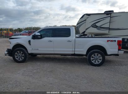 Lot #3018515226 2018 FORD F-250 PLATINUM