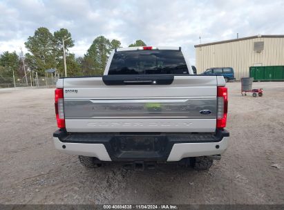 Lot #3018515226 2018 FORD F-250 PLATINUM