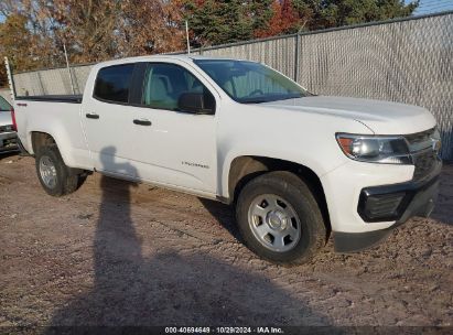 Lot #3000300562 2022 CHEVROLET COLORADO 4WD  LONG BOX WT