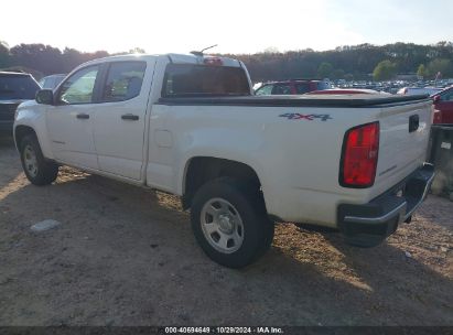 Lot #3000300562 2022 CHEVROLET COLORADO 4WD  LONG BOX WT