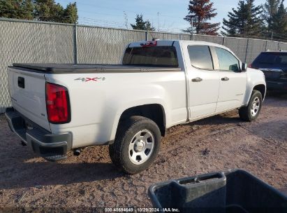 Lot #3000300562 2022 CHEVROLET COLORADO 4WD  LONG BOX WT