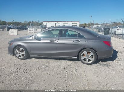 Lot #3053063822 2016 MERCEDES-BENZ CLA 250 4MATIC