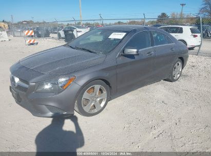 Lot #3053063822 2016 MERCEDES-BENZ CLA 250 4MATIC