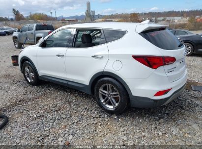 Lot #3051077446 2017 HYUNDAI SANTA FE SPORT 2.4L