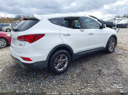 Lot #3051077446 2017 HYUNDAI SANTA FE SPORT 2.4L