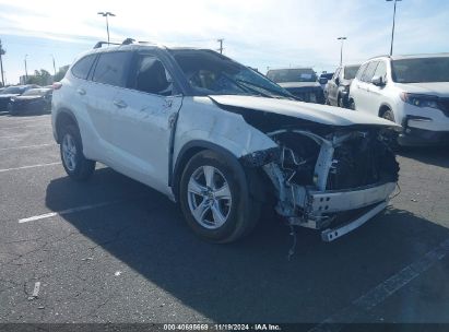 Lot #2992820682 2021 TOYOTA HIGHLANDER LE