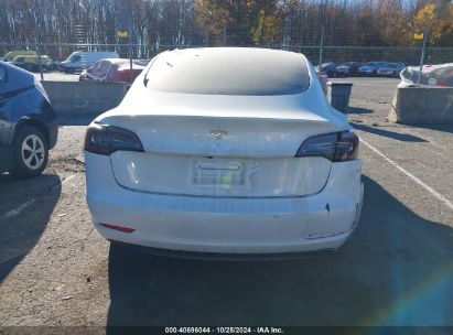 Lot #2990347669 2021 TESLA MODEL 3 STANDARD RANGE PLUS REAR-WHEEL DRIVE