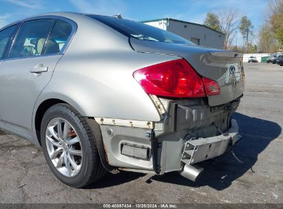 Lot #2992822784 2008 INFINITI G35X