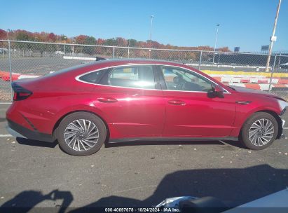 Lot #2992822766 2024 HYUNDAI SONATA HYBRID LIMITED