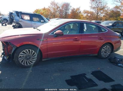 Lot #2992822766 2024 HYUNDAI SONATA HYBRID LIMITED