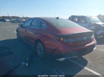 Lot #2992822766 2024 HYUNDAI SONATA HYBRID LIMITED