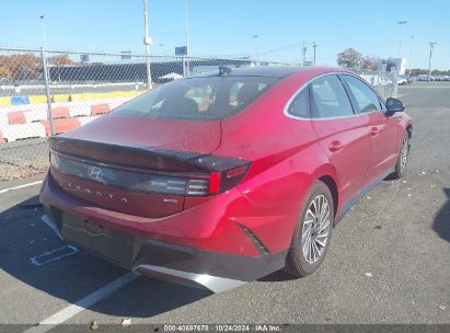 Lot #2992822766 2024 HYUNDAI SONATA HYBRID LIMITED