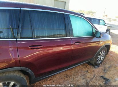 Lot #3034472631 2020 HONDA PILOT 2WD EX-L