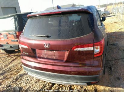 Lot #3034472631 2020 HONDA PILOT 2WD EX-L