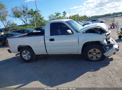 Lot #2992822723 2007 CHEVROLET SILVERADO 1500 CLASSIC WORK TRUCK