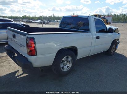 Lot #2992822723 2007 CHEVROLET SILVERADO 1500 CLASSIC WORK TRUCK