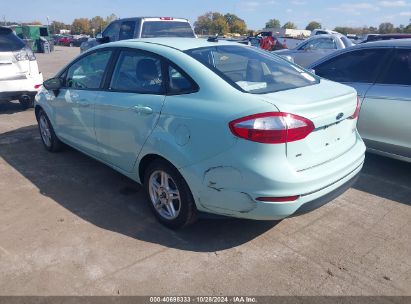 Lot #3034472626 2017 FORD FIESTA SE