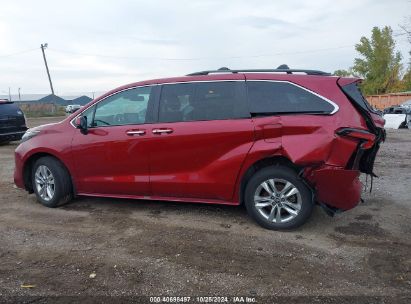 Lot #2990347649 2022 TOYOTA SIENNA XLE