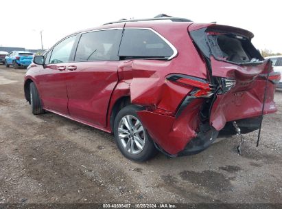 Lot #2990347649 2022 TOYOTA SIENNA XLE