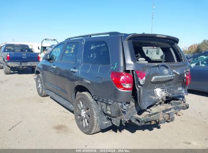 Lot #3045355942 2013 TOYOTA SEQUOIA LIMITED 5.7L V8