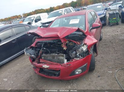 Lot #2995296941 2012 CHEVROLET SONIC 2LT