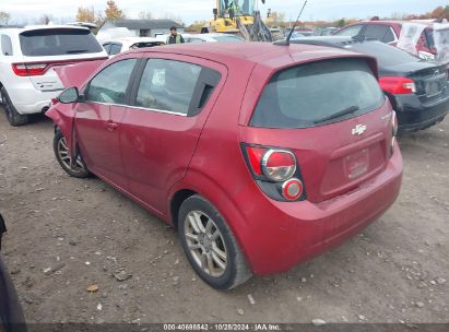 Lot #2995296941 2012 CHEVROLET SONIC 2LT