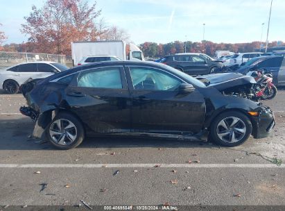 Lot #3034472628 2019 HONDA CIVIC LX