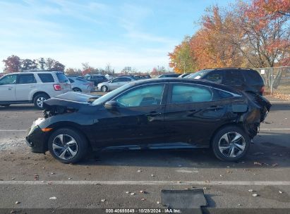 Lot #3034472628 2019 HONDA CIVIC LX