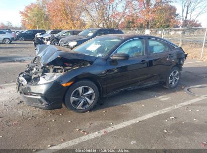 Lot #3034472628 2019 HONDA CIVIC LX