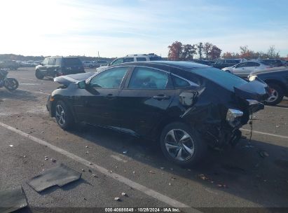 Lot #3034472628 2019 HONDA CIVIC LX