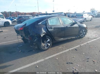 Lot #3034472628 2019 HONDA CIVIC LX