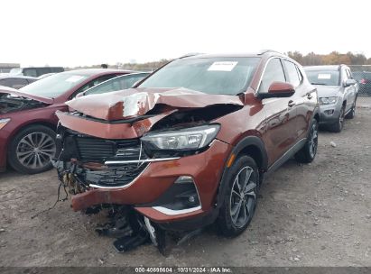 Lot #2995296934 2021 BUICK ENCORE GX AWD SELECT