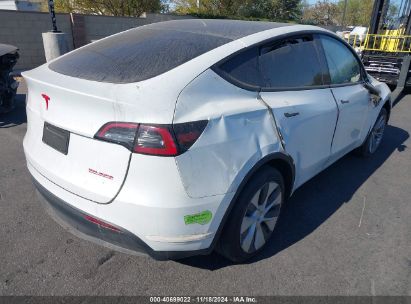 Lot #2992820684 2023 TESLA MODEL Y AWD/LONG RANGE DUAL MOTOR ALL-WHEEL DRIVE