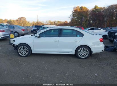 Lot #2995296874 2015 VOLKSWAGEN JETTA 1.8T SE