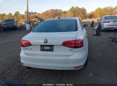 Lot #2995296874 2015 VOLKSWAGEN JETTA 1.8T SE