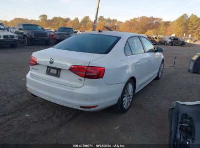 Lot #2995296874 2015 VOLKSWAGEN JETTA 1.8T SE