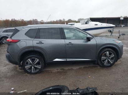 Lot #3000300497 2021 NISSAN ROGUE SL INTELLIGENT AWD