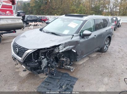 Lot #3000300497 2021 NISSAN ROGUE SL INTELLIGENT AWD