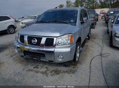 Lot #2995296850 2004 NISSAN PATHFINDER ARMADA LE