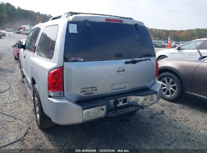 Lot #2995296850 2004 NISSAN PATHFINDER ARMADA LE