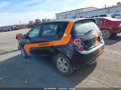 Lot #3033210535 2012 CHEVROLET SONIC 2LS