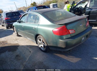 Lot #2995296774 2003 INFINITI G35 LUXURY LEATHER