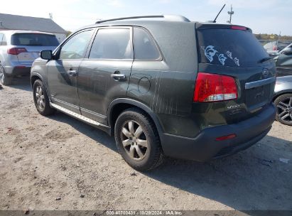 Lot #3005347190 2012 KIA SORENTO LX