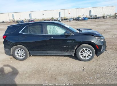 Lot #3037546841 2023 CHEVROLET EQUINOX FWD LT