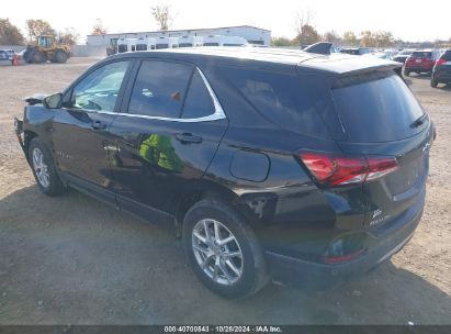 Lot #3037546841 2023 CHEVROLET EQUINOX FWD LT