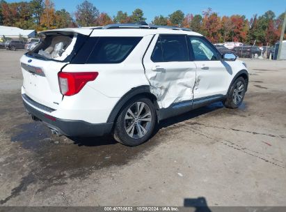 Lot #2992816781 2020 FORD EXPLORER PLATINUM